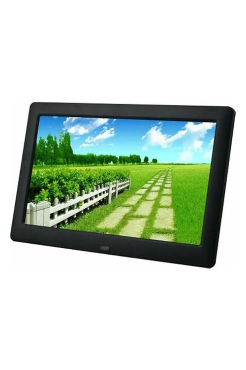 Dijital Fotoğraf Çerçevesi 10'' Inç Video+Mp3 Uzaktan Kumandalı Ips Ekran Kalitesi