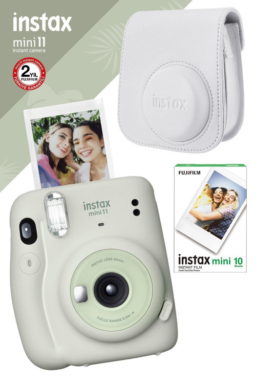 Instax Mini 11 Yeşil Fotoğraf Makinesi Ve Hediye Seti 3