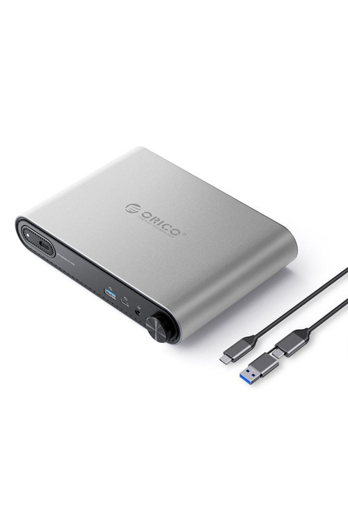 PTM1 10in1 Docking Station&Disk Kutusu/10Gbps,HDMI,2.5 GLAN 100W,USB3.2 Type-C,Volume Button