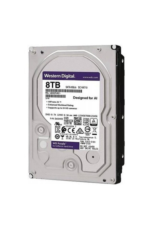 Purple 3.5" 8tb 5400RPM Sata Hard Disk WD82PURX