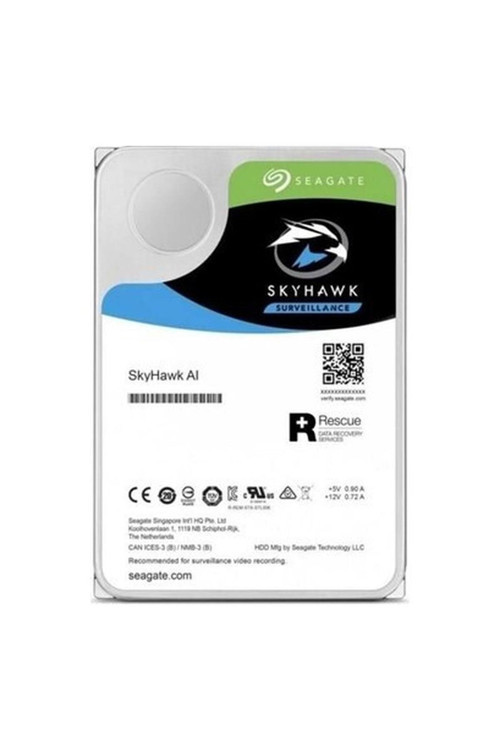 12TB Skyhawk ST12000VE0001 256MB 7200RPM Sata-3 Güvenlik Diski