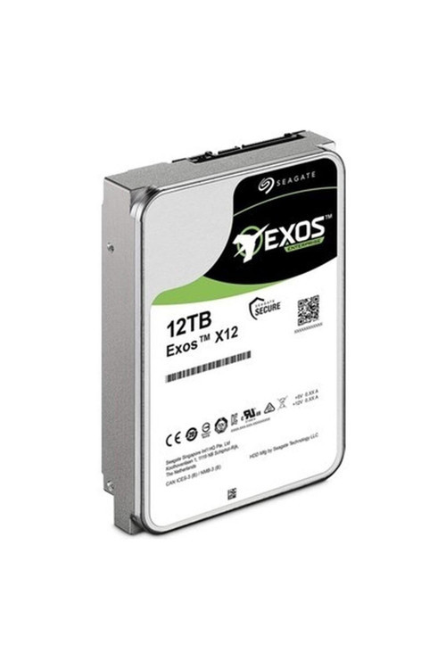 Exos 3.5" 12TB 7200RPM 512E/4KN Hard Disk ST12000NM0008