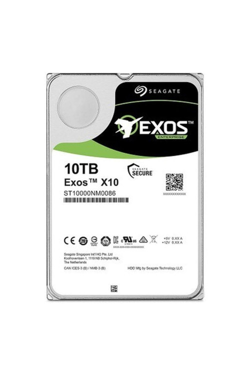 Exos X10 3.5'' 10TB 7200RPM 256MB Sata Disk ST10000NM0086
