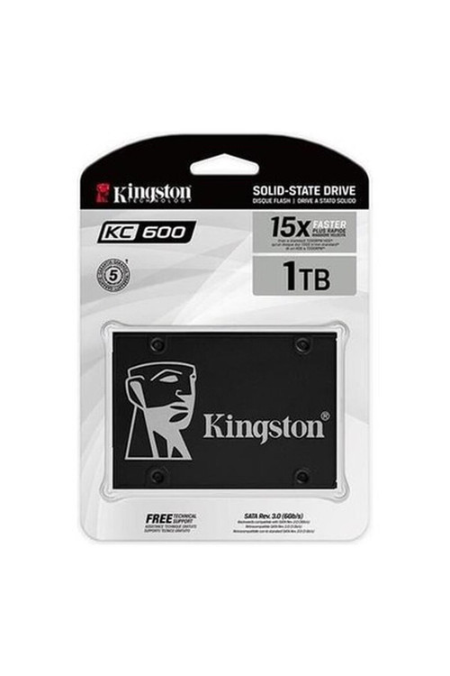 Kıngston 1tb KC600 SKC600/1024G 550-520MB/S Sata-3 SSD Disk