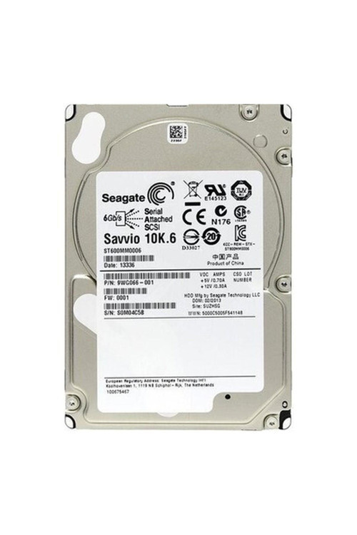 Savvio ST600MM0006 600GB 2.5" 10K 6GB/s 9WG066-001 Enterprise Sas Server Sunucu Disk
