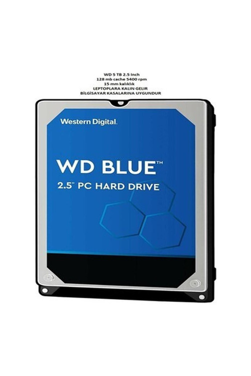 Western WD50NPZZ-00A9JT0 Dıgıtal 5tb 2.5" Hard Drive