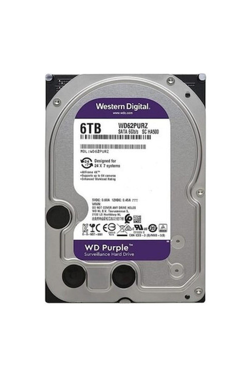 Purple 3,5'' 6tb 64MB 5400RPM WD62PURZ