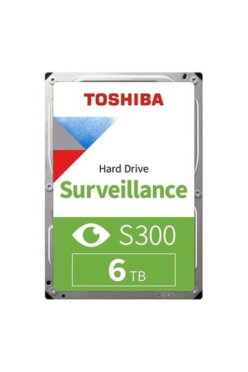 Toshıba S300 6 Tb 5400RPM 256MB 7/24 Dvr,nvr Için Güvenlik HDD