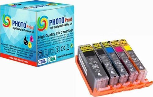 Pixma TS8150 PGI-580XL-CLI-581XL 5 Renk Muadil Kartuş Seti