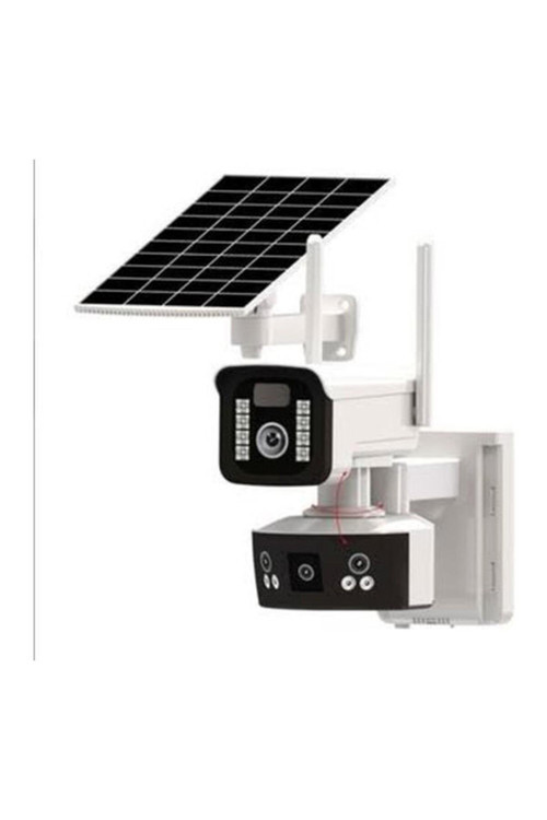 6mp Çift Kameralı 4g Solar Kamera Yeni Kasa