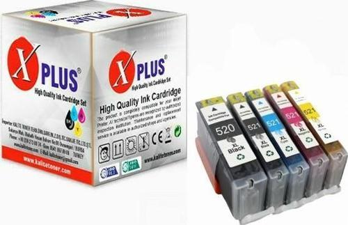 ® Pixma 520 / 521 5 Renk Muadil Kartuş Seti 500 Sayfa