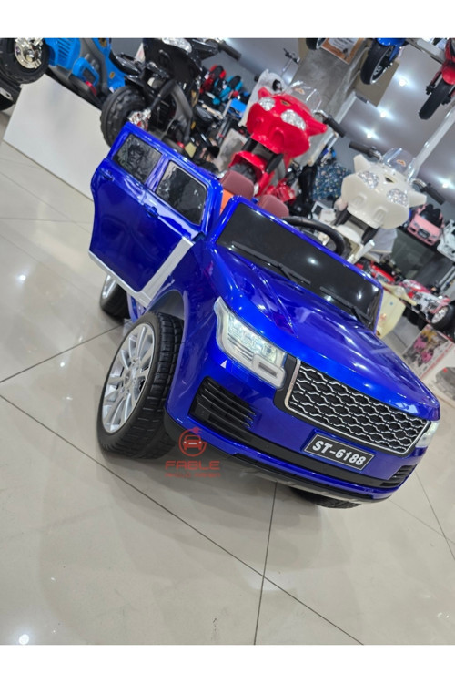 Range Rover (Lisanssız Modeldir)!12V, 4x4, Uzaktan Kumandalı, Yumuşak Lastik Akülü Araba!