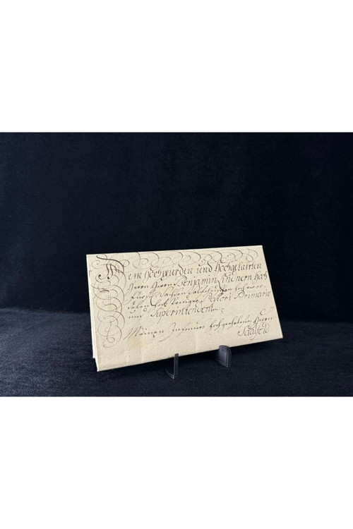 1753 senesinden 270 Yılı aşkın Prefilatelik Mektup Pul ve Zarf öncesi Saalfeld Benjamin Lindner'e g