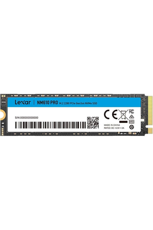 GÇAVM NM610PRO 2TB SSD, M.2 2280 PCIe Gen3x4 NVMe 1.4 dahili, 3300 MB/sn'ye kadar okuma, 2600 yazı