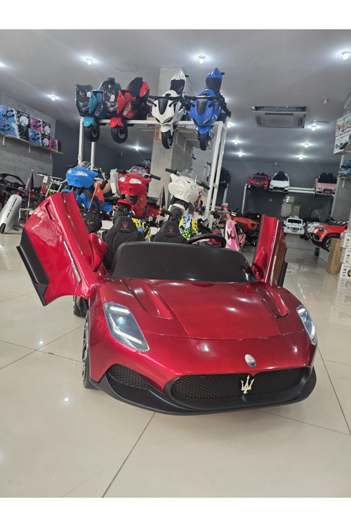 Lisansli Maserati MC20! 24V, Çift Kişilik, Elektrikli Fırçasız Motor, 100 KG Taşıma Kapasitesi