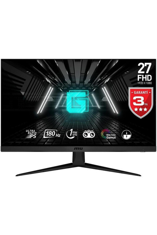 27\" G2712F 1920x1080 (FHD) 16:9 FLAT ULTRA RAPID IPS 180HZ 1MS ADAPTIVE-SYNC Gaming Monitör