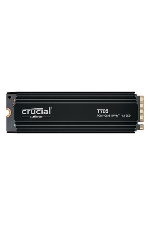 T705 4TB PCIe Gen5 NVMe M.2 SSD CT4000T705SSD5 (14100-12600 MBs) Heatsink Soğutuculu