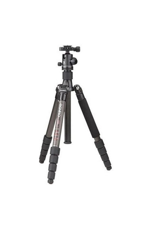 C-0690T B00 Carbon Fiber Travel Angel Tripod Top Kafa İle