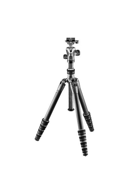 GK1555T-82TQD Karbon Fiber Seyahat tipi Tripod Kit