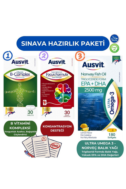 Sınava Hazırlık Vitaminleri Avantaj Paketi - Sınav Avantaj Paketi