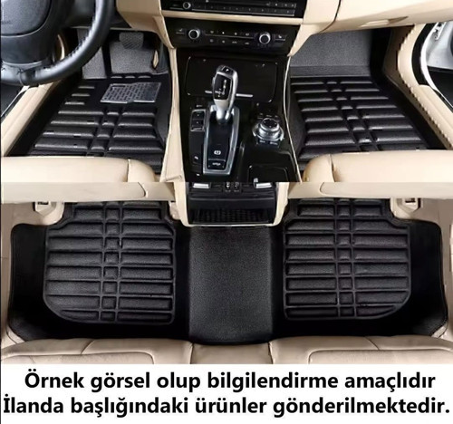 Fiat Egea Sedan 2020 Sonrası 5D Havuzlu Karbon Dizayn Paspas Seti