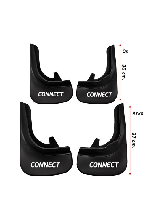 Ford Connect Paçalık Tozluk Çamurluk Ön Arka 4 Lü Set
