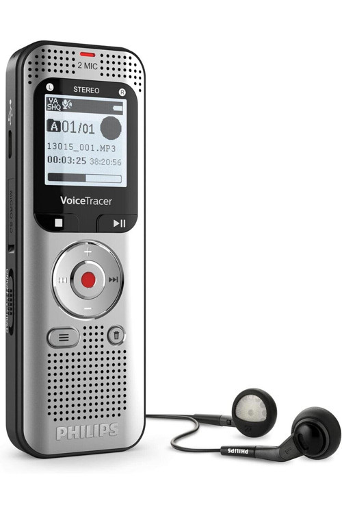 VoiceTracer DVT2015 Ses Kaydedici, 8 GB, MP3 & PCM, Sembly AI, 2 HiFi Mikrofon