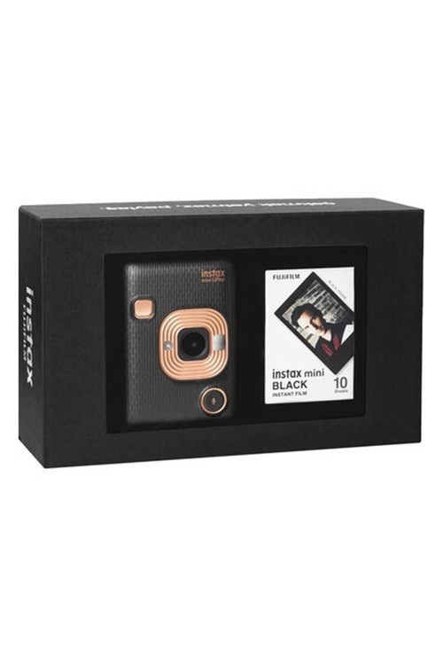 Instax Mini Liplay Elegant Black Fotoğraf Makinesi Siyah Special Box