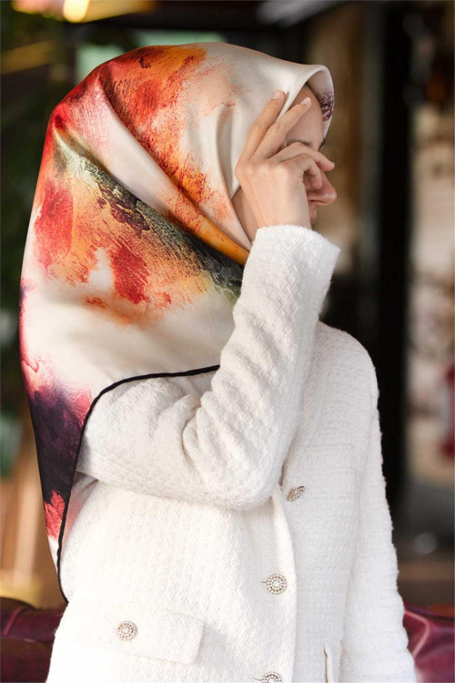 Twill İpek Eşarp