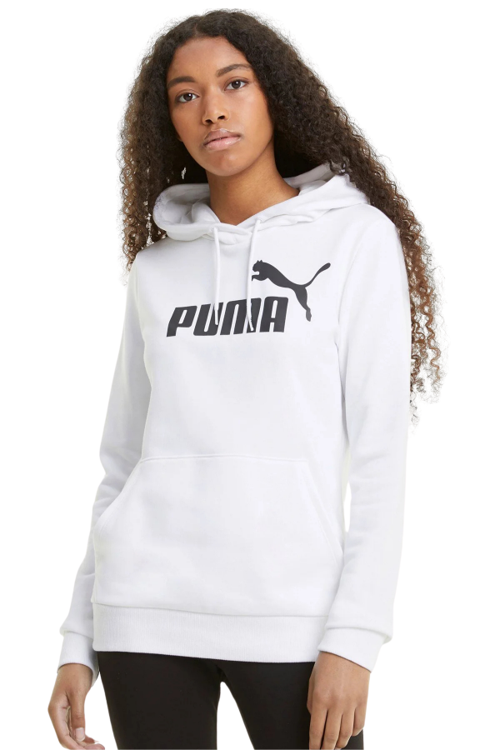 Kadın Kapşonlu Ess Logo Hoodie Sweatshirt