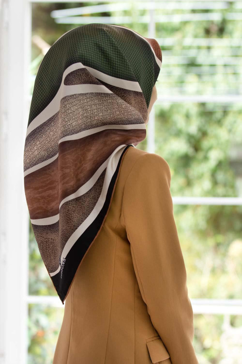 Twill İpek Eşarp