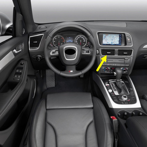 Audi Q5 2009-2012 Ön Torpido Orta Havalandırma Izgarası 8R1820951G