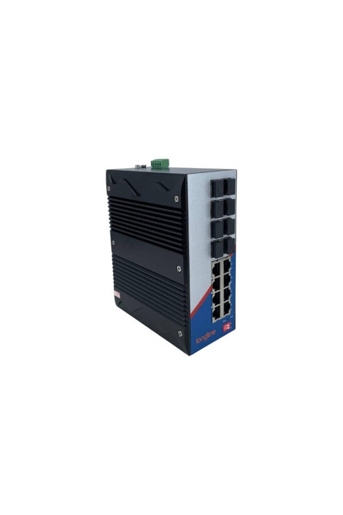 LNGI316-8GF8GT Industrial L3 16-Port 10/100/1000 Ethernet Switch