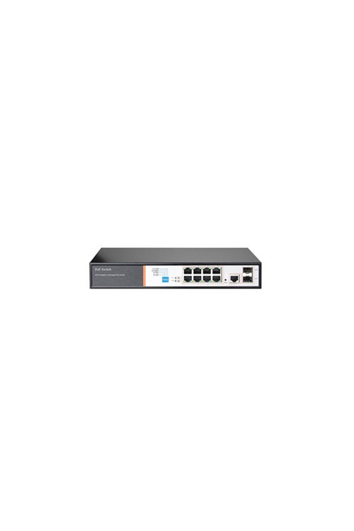 YPS-3008G-2SFP-L2 8 Gigabit Yönetilebilir PoE Switch