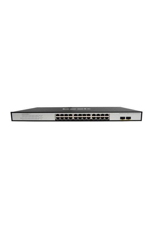 Bn-gs-1242p2s 24 Port Gigabit Poe 2 Port Sfp 400w Poe Switch
