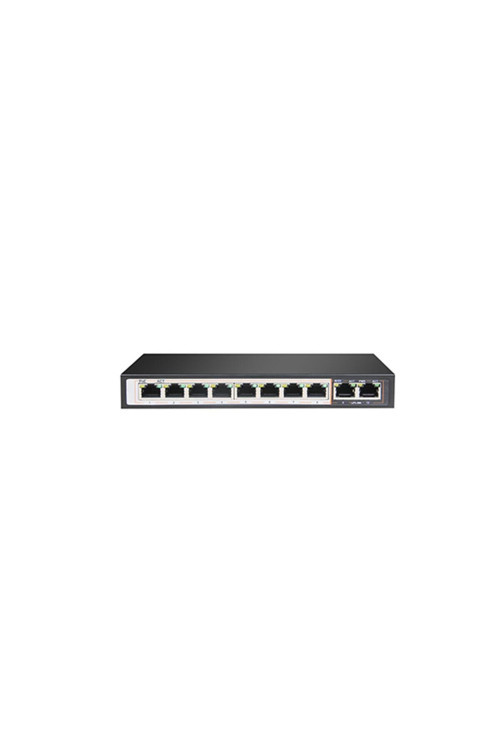 PS-1008E-2G 8 10/100Mbps Port AI PoE Switch 2GE Uplink