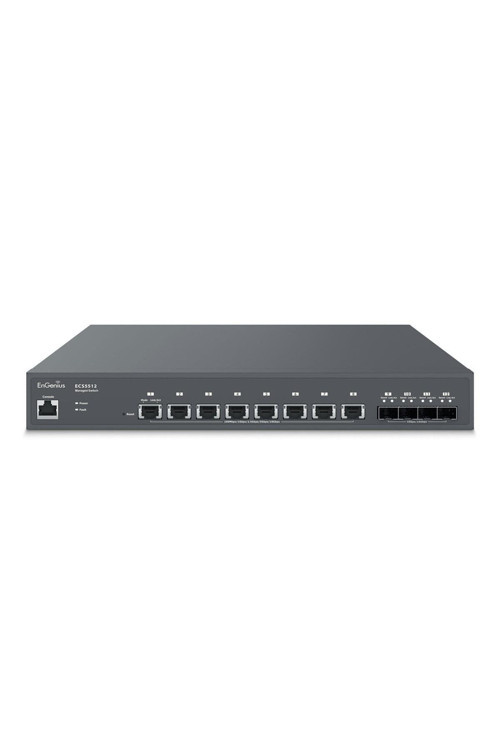 Ecs5512 Switch 8 X 100/1000/2500/5000/10000 10gig Port, 4 X Sfp+ 10gig Port, L2+