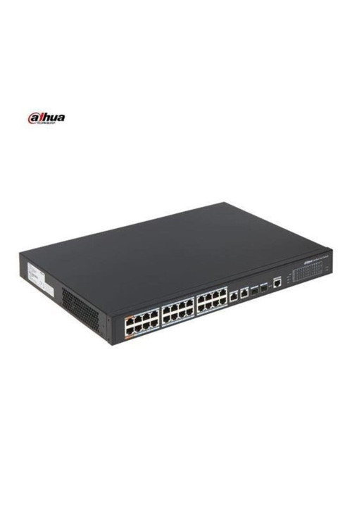 24port 240w FULL PoE PFS3226-24ET-240 10/100 2X UPLINK-2X SFP Yönetilemez Switch