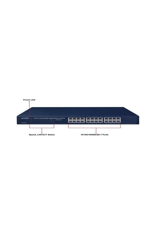 Gsw 2401 24 Port Gigabit 10/100/1000 R.M. Swıtch