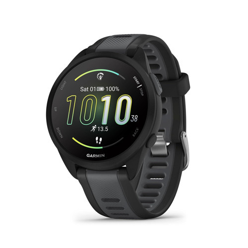 Forerunner 165 Müzik, Akıllı Koşu Saati, Renkli AMOLED Ekran, Egzersiz Ölçümleri ve Dinlenme Bilgileri, Bileğinizde Müzik, Siyah