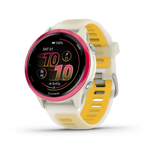® Forerunner® 570, 42 mm, Gelişmiş GPS Koşu ve Triatlon Akıllı Saat, AMOLED Ekran, Eğitim ve Kurtarma Özellikleri, Raspberry Alüminyum ...