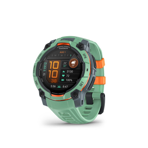 Instinct® 3 45 mm, AMOLED Ekran, Sağlam Dış Mekan GPS Akıllı Saat, Metalle Güçlendirilmiş Çerçeve, Dahili El Feneri, 18 Güne Kadar Pil Ömrü, Yeni...