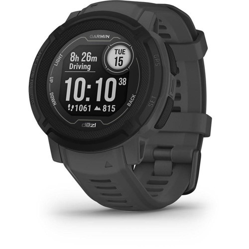Instinct 2, dezl Edition, Sağlam Kamyon Taşımacılığı akıllı saati, Kolay Mola Planlama, dezl OTR Navigator ile uyumlu, Siyah