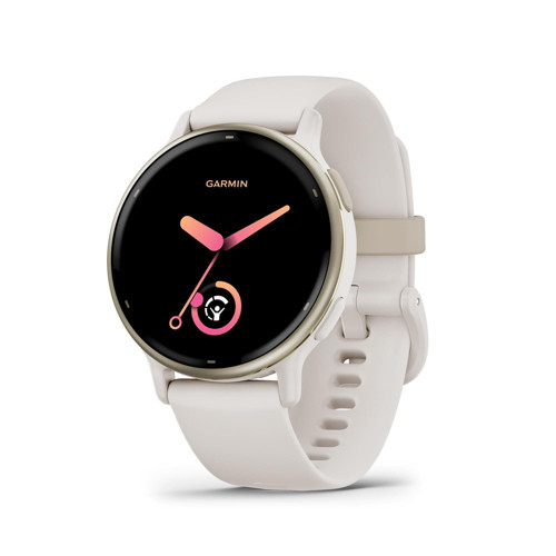 vívoactive 5, Sağlık ve Fitness GPS Akıllı Saati, AMOLED Ekran, 11 Güne Kadar Pil, Fildişi