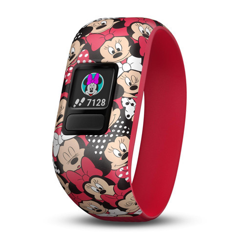 vivofit jr. 2, Çocuk Fitness/Aktivite Takip Cihazı, 1 Yıllık Pil Ömrü, Esnek Bant, Minnie Mouse