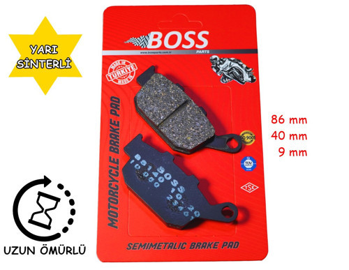 Arka Fren Disk Balatası Boss Fa140 Cbr 250(87-94) 500R(2013-2016) Xl 700 Yamaha Xj 6(2009-2013)