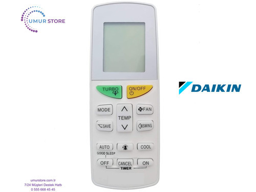Daikin FTXF25A Inverter Klima Kumandası