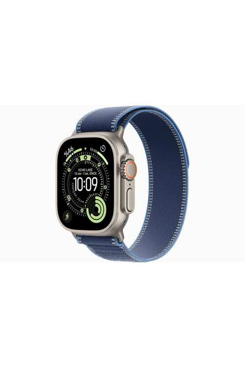 Watch Ultra 3 Gps + Cellular, 49 Mm Natürel Titanyum Kasa Ve Mavi/Parlak Mavi Trail Loop - S/M