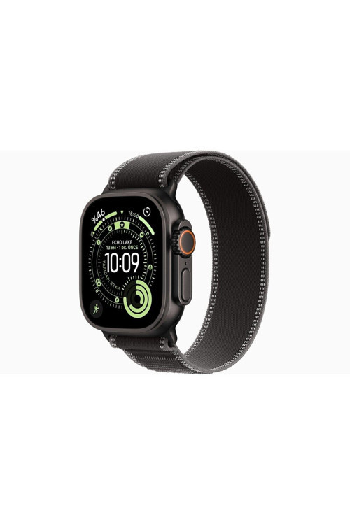 Watch Ultra 3 GPS + Cellular, 49 mm Siyah Titanyum Kasa ve Siyah/Kömür Trail Loop - M/L