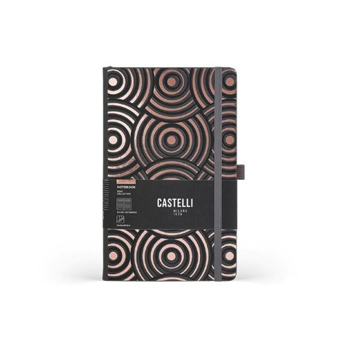 Milano Notebook Mid Ruled Rose Lılly 13 X 21 Cm